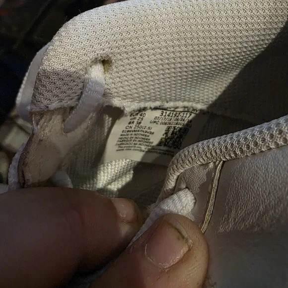 Womens Size 8.5 - Nike Air Force 1 Low Shoes White Custom Burberry paint - Picture 12 of 12
